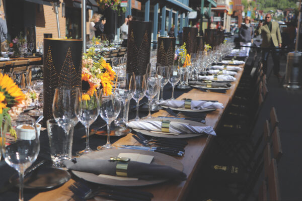 A dinner party to rival all dinner parties in Park City